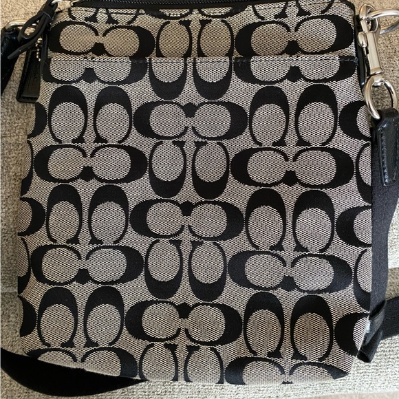 Coach Black Canvas Crossbody - Picture 3 of 7